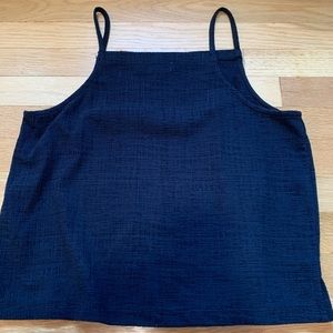 TeXTURE & THREAD *Madewell* navy top